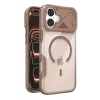 Mey İthalat®   iPhone 17 Zinko Magsafe Kapak - Çöl Titanyum