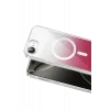 Mey İthalat®   iPhone 17E Sora Simli Magsafe Kapak - Kırmızı