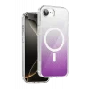 Mey İthalat®   iPhone 17E Sora Simli Magsafe Kapak - Mor
