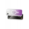 Mey İthalat®   iPhone 17E Sora Simli Magsafe Kapak - Mor