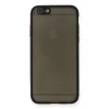 Mey İthalat®   iPhone 6 Kılıf Montreal Silikon Kapak - Siyah