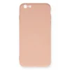 Mey İthalat®   iPhone 6 Plus Kılıf Nano içi Kadife Silikon - Pudra