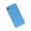 Mey İthalat®   iPhone 7 Kılıf Nano içi Kadife Silikon - Mavi