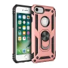 Mey İthalat®   iPhone 7 Kılıf Sofya Yüzüklü Silikon Kapak - Rose
