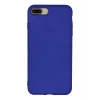 Mey İthalat®   iPhone 7 Plus Kılıf Nano içi Kadife Silikon - Lacivert