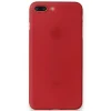 Mey İthalat®   iPhone 8 Plus Kılıf PP Ultra İnce Kapak - Kırmızı