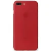 Mey İthalat®   iPhone 8 Plus Kılıf PP Ultra İnce Kapak - Kırmızı
