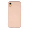 Mey İthalat®   iPhone XR Kılıf Nano içi Kadife Silikon - Pudra