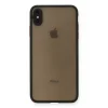 Mey İthalat®   iPhone XS Max Kılıf Montreal Silikon Kapak - Siyah