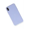 Mey İthalat®   iPhone XS Max Kılıf Nano içi Kadife Silikon - Lila