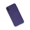 Mey İthalat®   iPhone XS Max Kılıf Nano içi Kadife Silikon - Mor