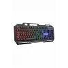 Mey İthalat® Işıklı  Q Klavye Mouse Seti Siyah Gaming  Klavye