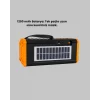 Mey İthalat® J-IPOX P520 Bluetooth Hoparlör 8W Güçlü Ses Solar Şarj FM Radyo