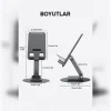 Mey İthalat® KABLO GEÇİRİLEBİLİR TELEFON TUTUCU
