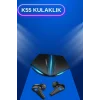 Mey İthalat® Kablosuz Bluetooth Bağlantılı Kulaklık ve Dokunmatik Ekran Akıllı Saat Arama Cevaplama