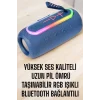 Mey İthalat® Kablosuz Bluetooth Hoparlör Uzun Pil Ömrü Taşınabilir