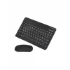 Mey İthalat® Kablosuz Bluetooth Klavye Mouse Seti Wireless Sessiz İnce Tasarım Çoklu Uyumlu