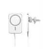 Mey İthalat® Kablosuz Şarj Aleti Magsafe Araç Içi Manyetik Şarj 15W İOS Uyumlu