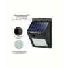 Mey İthalat® Kablosuz Solar LED Lamba | Bahçe, Veranda, Merdiven Işığı, Otomatik Aç-Kapa Sensörlü Yeni Nesil