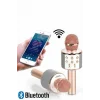 Mey İthalat® Karaoke Mikrofon Dahili Hoparlörlü Sd-usb-aux Girişli Bluetooth Hoparlör