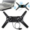 Mey İthalat® Katlanabilir Laptop Soğutucu 2 fanlı