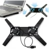 Mey İthalat® Katlanabilir Laptop Soğutucu 2 fanlı
