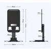 Mey İthalat® Katlanabilir Telefon Tutucu Stand Yuvarlak Tabanlı CM-074