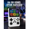 Mey İthalat® Klasik Oyun Konsolu 64 Bit İşlemci ve Çift Kart Girişi Özellikli Yeni Nesil