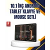 Mey İthalat® Klavye Kalem Mouse Dahil Android Tablet Uzun Pil Ömürlü