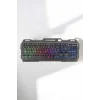 Mey İthalat®  Klavyesi Q Klavye RGB Işıklı Mouse Hediyeli