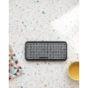 Mey İthalat® Kompakt Siyah RGB Işıklı Bluetooth Mini Klavye