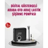 Mey İthalat® Kompakt Tasarımlı LED Işıklı Taşınabilir Hava Kompresörü