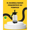 Mey İthalat® Köpük Püskürtücü 2 Litre Dayanıklı Manuel Basınçlı Yıkama Şişesi