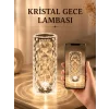 Mey İthalat® Kristal Dokunmatik Ve Kumandalı Masa Ve Gece lambasI