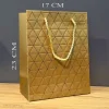 Mey İthalat®  Küçük Boy Gold İpli Karton Çanta