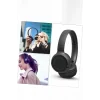 Mey İthalat® Kulak Üstü Kablosuz Bluetooth Kulaklık Gürültü Önleyici Ayarlanabilir