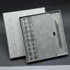 Mey İthalat®  Kutulu Gri Defter Ve Metal Kalem Seti