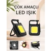 Mey İthalat® Led Işık Acil Durum Işığı Çok Fonksiyonlu Mıknatıs Özelliği