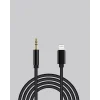 Mey İthalat® Lightning Girişli Cihazlar İçin 3.5mm Aux Ses Kablo Dönüştürücü 1M