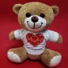 Mey İthalat®  Love Tişörtlü Peluş Ayıcık