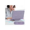 Mey İthalat®   Macbook Air 13.6 Macbook Kumaş Kapak - Mor