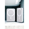 Mey İthalat® Magsafe Kablosuz Batarya Yüksek Performanslı Manyetik Tasarım Hızlı Şarj