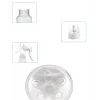 Mey İthalat® Masaj ve Sağım Özellikli Manuel Süt Pompası Sessiz Kullanım 180 ML