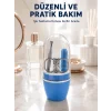 Mey İthalat® Mavi Tırnak Bakım Seti Çok Amaçlı Manikür Pedikür Kiti