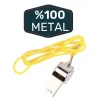 Mey İthalat® METAL İPLİ İKAZ DÜDÜĞÜ 24 ADET