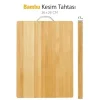 Mey İthalat® Metal Saplı Bambu Kesim Panosu