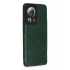 Mey İthalat®   Mi 13 Lite Kılıf Loop Deri Silikon - Yeşil