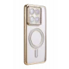 Mey İthalat®   Mi 14T Pro Joke Simli Magneticsafe Kılıf - Gold