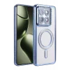 Mey İthalat®   Mi 14T Pro Joke Simli Magneticsafe Kılıf - Mavi