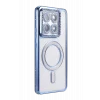 Mey İthalat®   Mi 14T Pro Joke Simli Magneticsafe Kılıf - Mavi